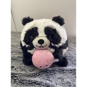 Squishable Panda Bear with Pink Sprinkle Cupcake Plush Stuffed Animal Furry